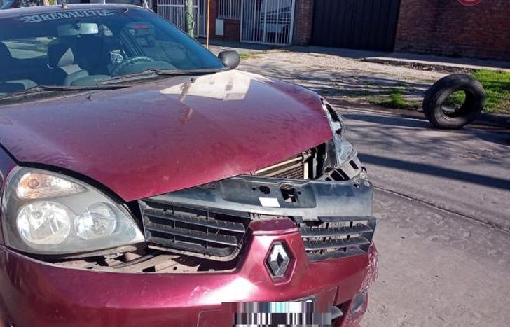 El auto robado.