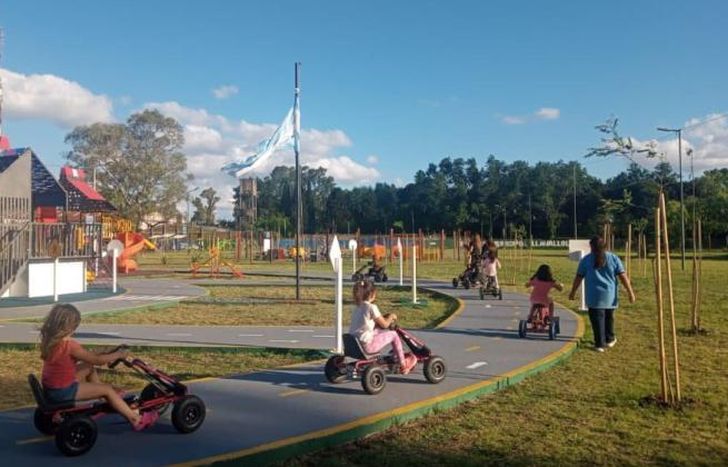 La ciudad de los niños es la gran sensación del parque.