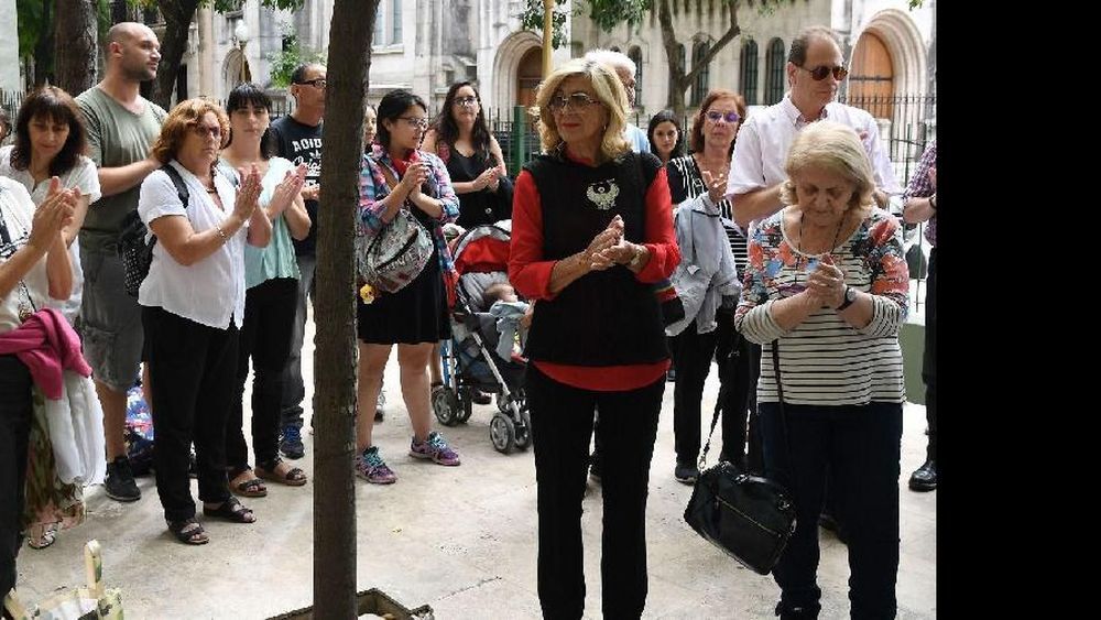 Homenajearon a las víctimas de la Embajada de Israel