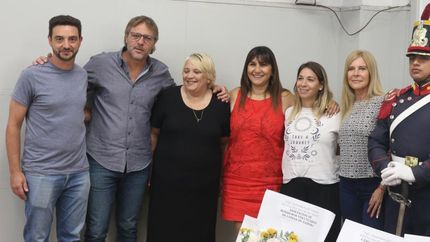 Homenajearon a San Martín en el Palacio Municipal.