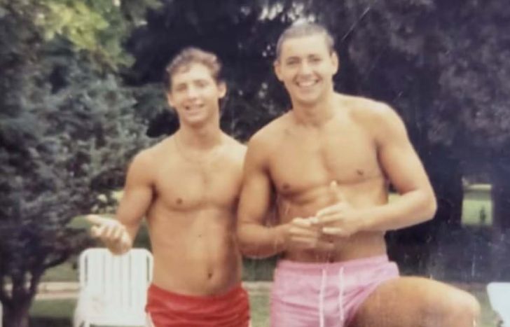 Adrián Suár y Gustavo Bermúdez, en otros tiempos.&nbsp;