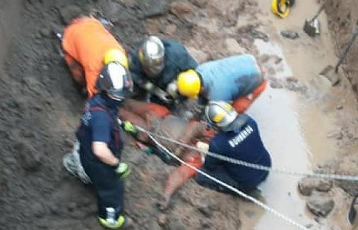 El hombre estaba muy delicado.