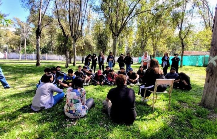 La Secundaria N°30 formó parte del lanzamiento de la propuesta.