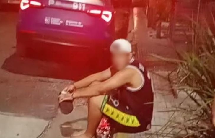 El delincuente fue detenido cerca del lugar del hecho.