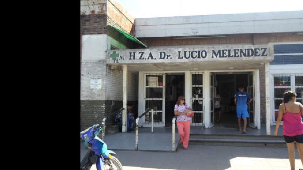 la víctima del asalto fue trasladada al hospital meléndez.