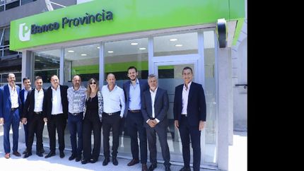 inauguraron nuevos cajeros automaticos del banco provincia en lomas
