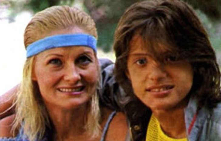 Luis Miguel y su mamá.