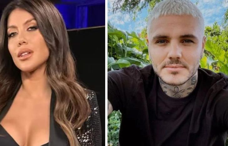 Wanda Nara y Mauro Icardi.