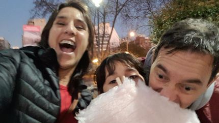 La imagen de uno de sus primeras salidas con la menor que cambió la vida de esta pareja. La imagen de uno de sus primeras salidas con la menor que cambió la vida de esta pareja.