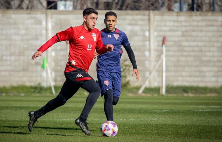 Los Andes jugó con Huracán en la Quemita.