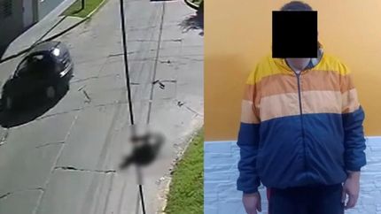 El detenido negó haber atropellado a Jonathan. El detenido negó haber atropellado a Jonathan.