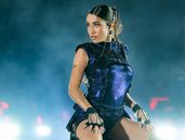 María Becerra llega al Movistar Arena. María Becerra llega al Movistar Arena.