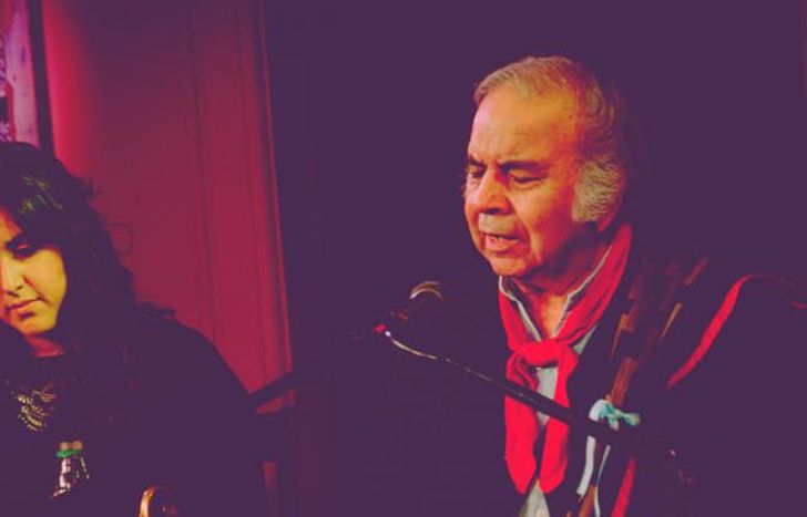 Daniela y Omar grabaron un tema de él, juntos.