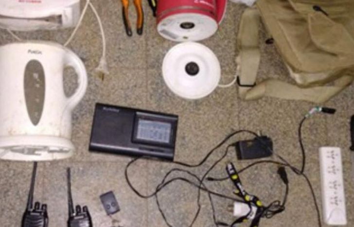 Tenía consigo los elementos robados.