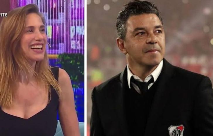 Alina habló de la estatua de Gallardo.