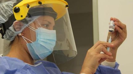 Hoy ya se comenzaron a aplicar dosis en el Hospital de Llavallol.