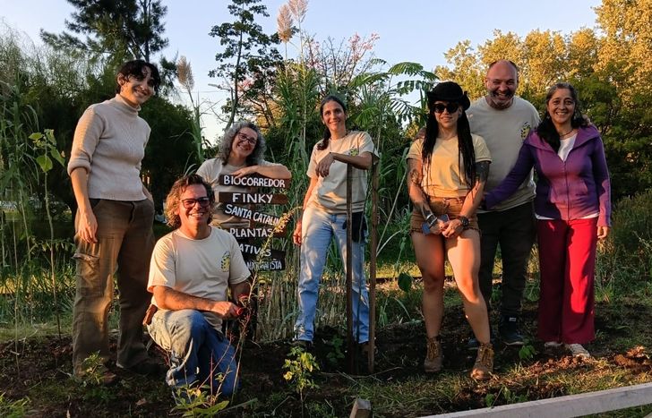 Una iniciativa de un grupo de forestadores en Turdera.