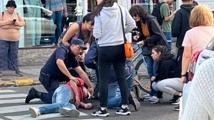 Diario La Unión | El hombre fue asistido por los vecinos.