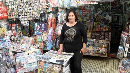 Miriam atiende el puesto hace 28 años.