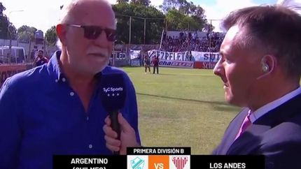 Omar Plaini, presidente de Los Andes. Omar Plaini, presidente de Los Andes.