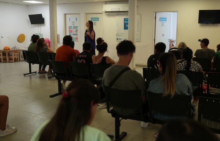 Jornada en Albertina por el Día Mundial de la Depresión.