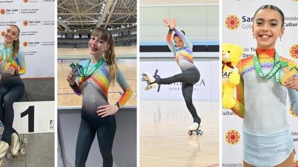 Todas las medallistas del Juventud Unida de Llavallol.