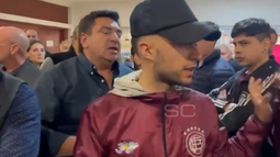Nuevo reclamo de los hinchas del Ganate a la dirigencia.