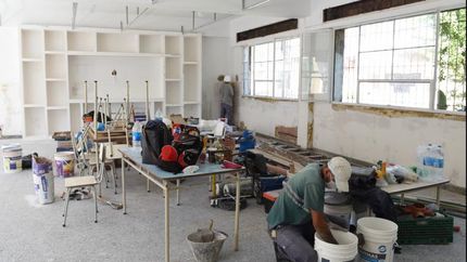 El comedor, donde se instalará la juegoteca y una sala de lectura