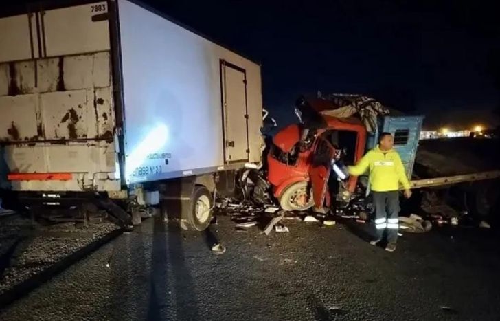 El choque en el Kilómetro 188 de la Ruta 3.