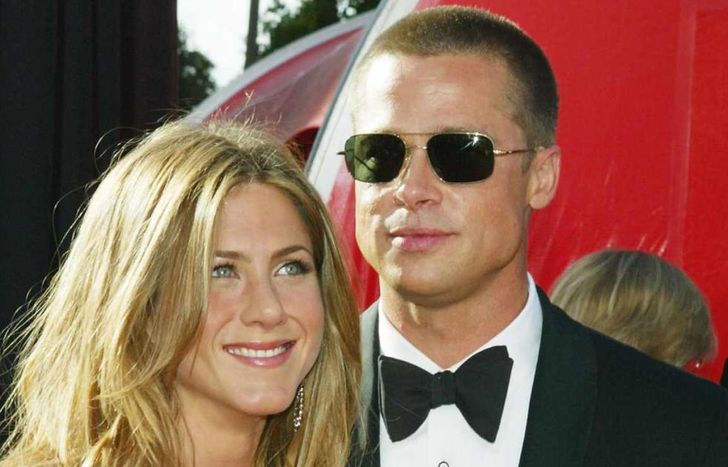 Jennifer Aniston y Brad Pitt, en otros tiempos.