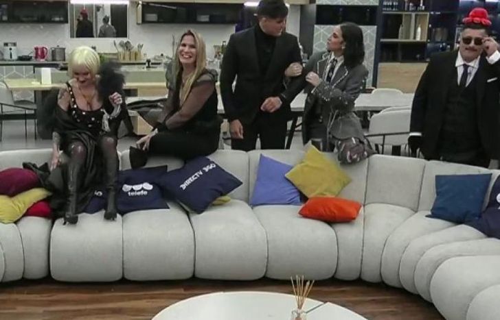 Los eliminados, en la casa.