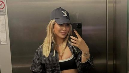 El grupo de WhatsApp de Wanda Nara.