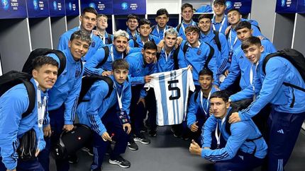 La Selección Argentina sub-17 ya trabaja con la mira al Mundial.