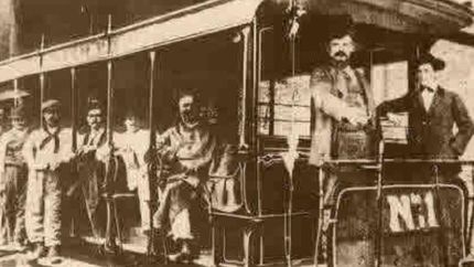 La historia del tranvía de Villa Sastre comienza en 1915.