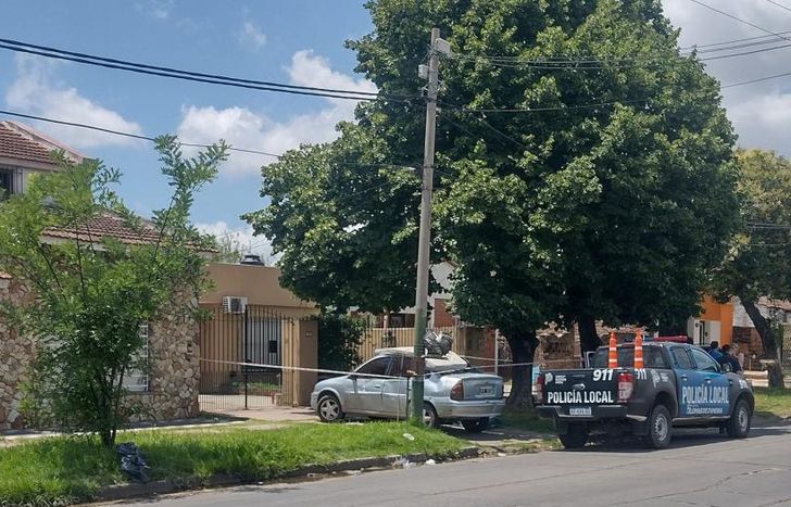 El lugar donde ocurrió la tragedia.