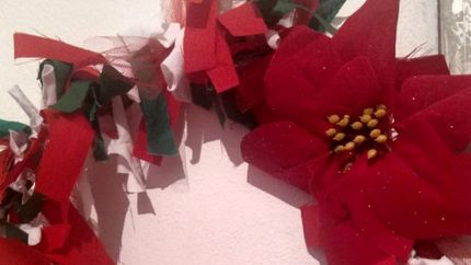 Sólo se necesita material en desuso para crear.