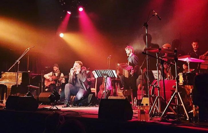 Juan Forche y Los Compañeros del Vino, en vivo.&nbsp;