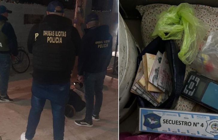 La Policía detuvo a tres integrantes de la banda.