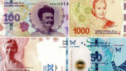 Alberto Fernández presentará los nuevos billetes con ilustraciones de próceres.
