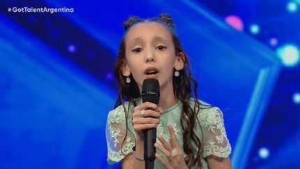 María Belén, joven talento.