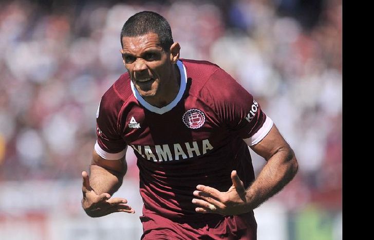 Sand se convirtió en el máximo goleador del club.