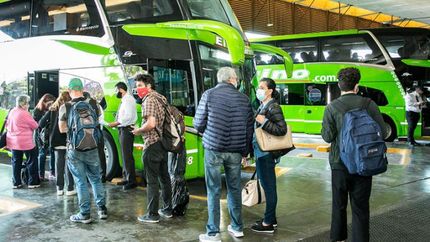 El Pase Sanitario ya se pide en todas las terminales de ómnibus.