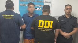 El sospechoso detenido por el homicidio.