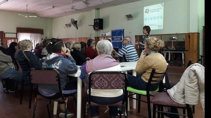 hubo encuentros en dos centros de jubilados de llavallol.
