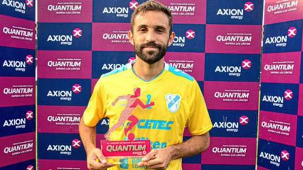 Allione fue clave para que el Celeste llegue a cuartos de final.