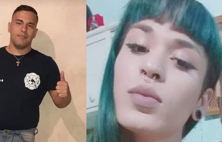 Emanuel Bugallo y Tina Mosna, la joven declarada culpable.