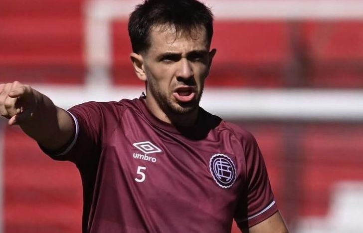 Peña Biafore sumó minutos en el amistoso de Lanús ante Huracán.