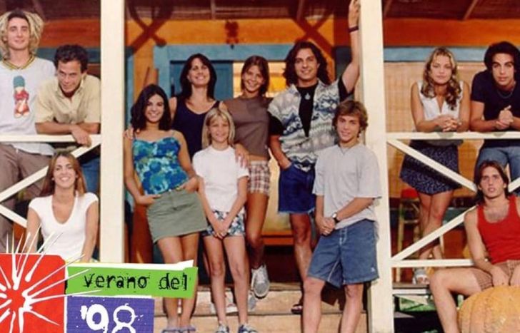 Dolores Fonzi en el elenco de Verano del ?98.
