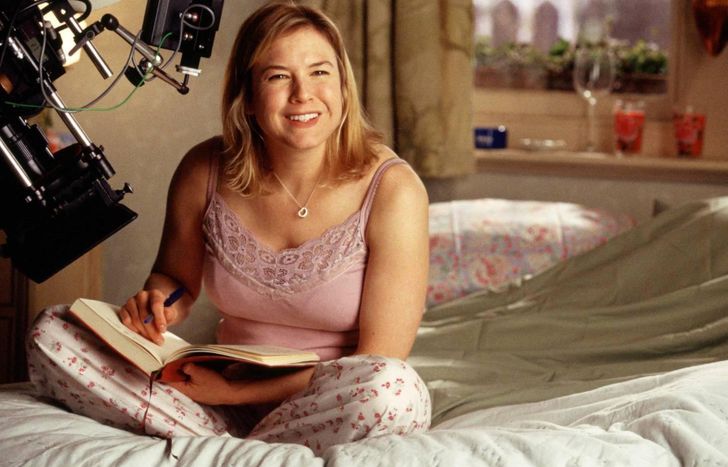 Renée Zellweger como Bridget Jones.
