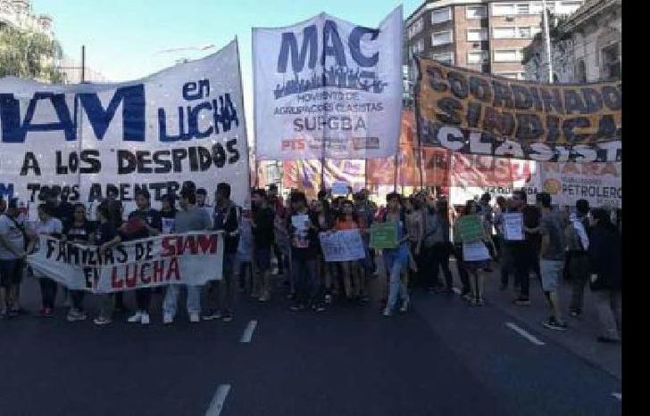 se reunieron en señal de protesta para visibilizar la situación que están padeciendo.